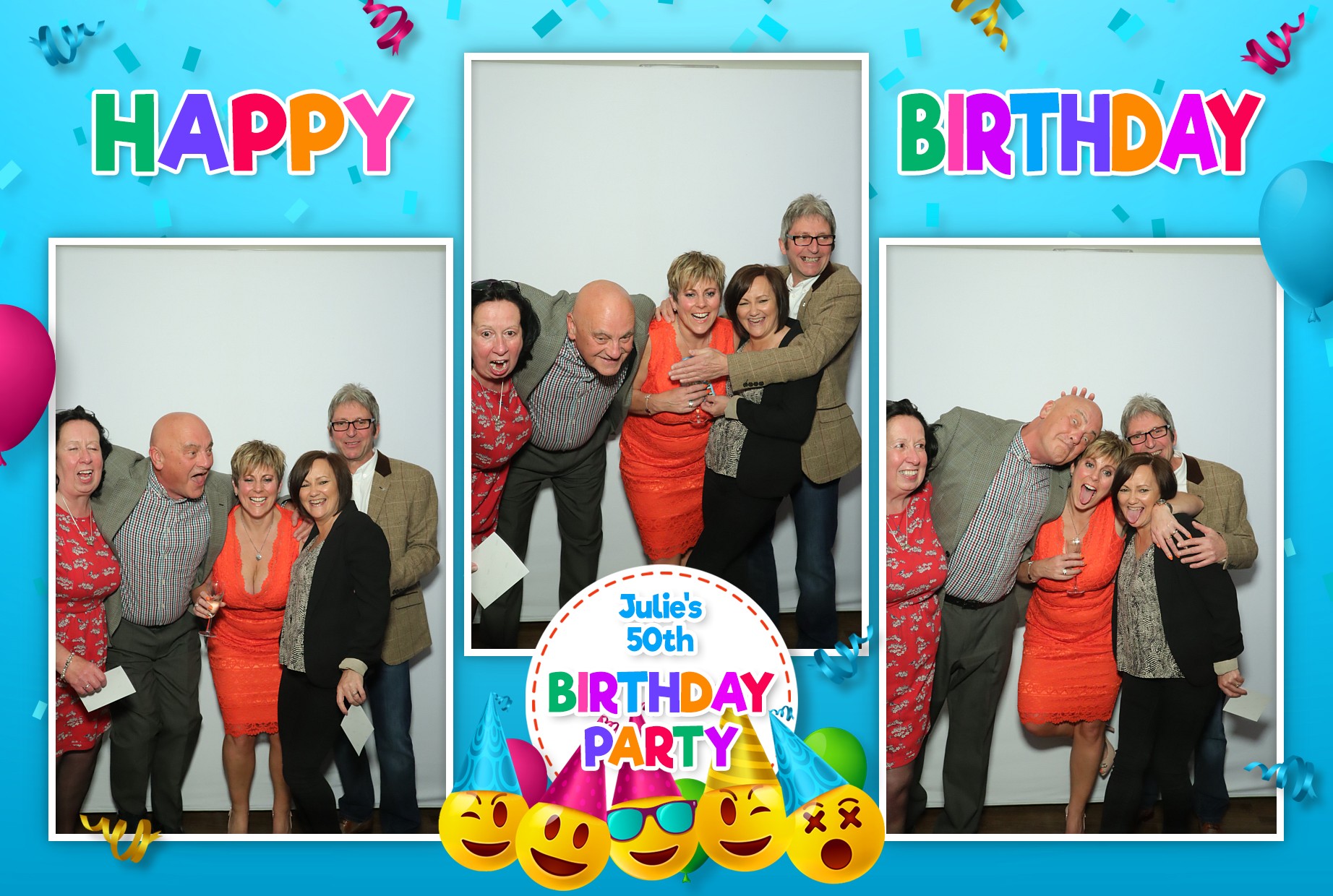 Julie's 50th Birthday | View more photos from the event at gallery.myphotoboothexperience.co.uk/u/MyPhotoBoothExperienceLtd/Julies-50th-Birthday